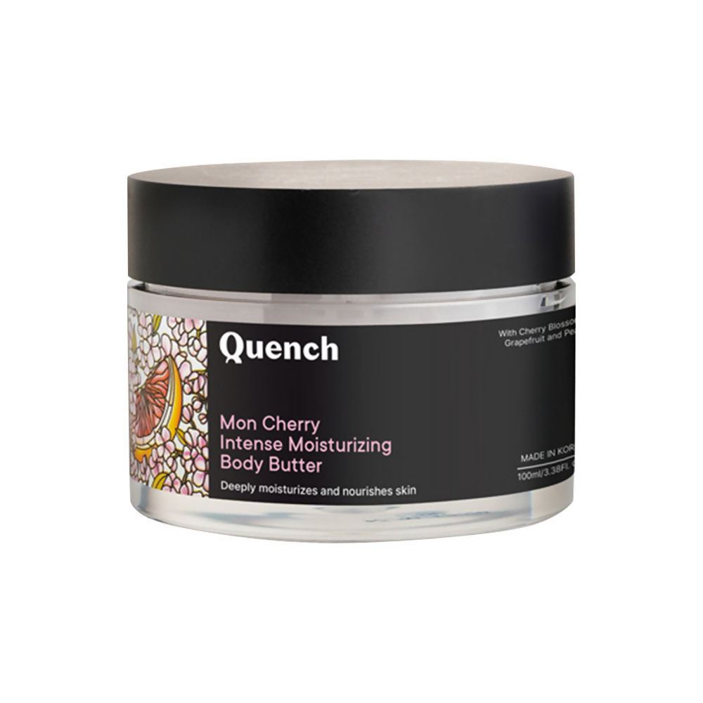 Quench Moisturizing Body Butter with Cherry Blossom | Swadesiicart