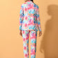 Myshka Women's Multi Printed Coat With Trousers - Swadesiicart
