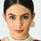 Mominos Fashion Johar Kamal Off White Handicraft Pearls Necklace with Earrings For Women - Swadesiicart