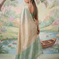 Anaita Cream Tissue Saree With Blouse