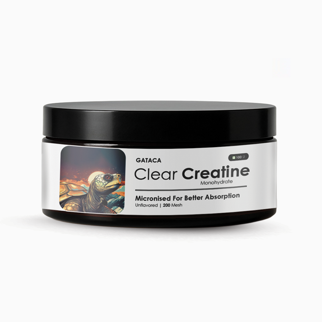 GATACA Creatine Monohydrate 200 Mesh, Ultra-Micronized for Maximum Absorption, Daily Strength, Focus & Recovery. Backed by Science, Designed for You | Swadesiicart