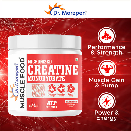 Dr Morpen Creatine Monohydrate Powder | Swadesiicart