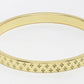 NVR Men's Gold-Polished Stainless Steel Kada Bracelet - Swadesiicart