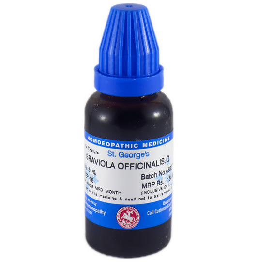 St. George's Homeopathy Graviola Officinalis Mother Tincture Q - Swadesiicart