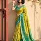 Shree Shyam Fashion Mustard Yellow Pochampally Silk Saree
