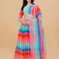 Jyoti Fashion Multicolor Printed Georgette Designer Lehenga Choli with Dupatta | Swadesiicart