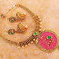 Multicolor Antique Pearl Designer Necklace Set