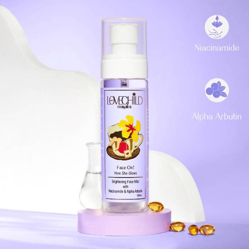 LoveChild By Masaba Gupta Face On - Brightening Face Mist | Swadesiicart