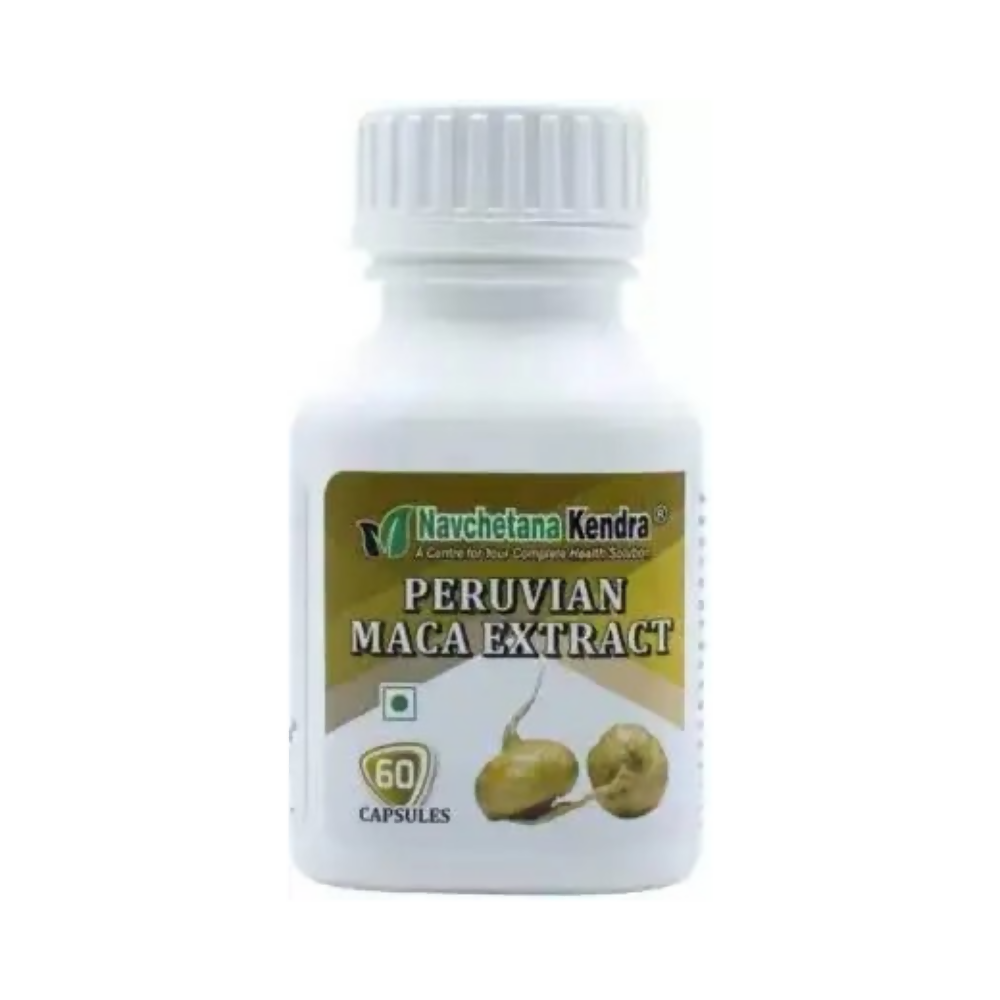 Navchetana Kendra Peruvian Maca Extract Capsules - Navachetana Kendra