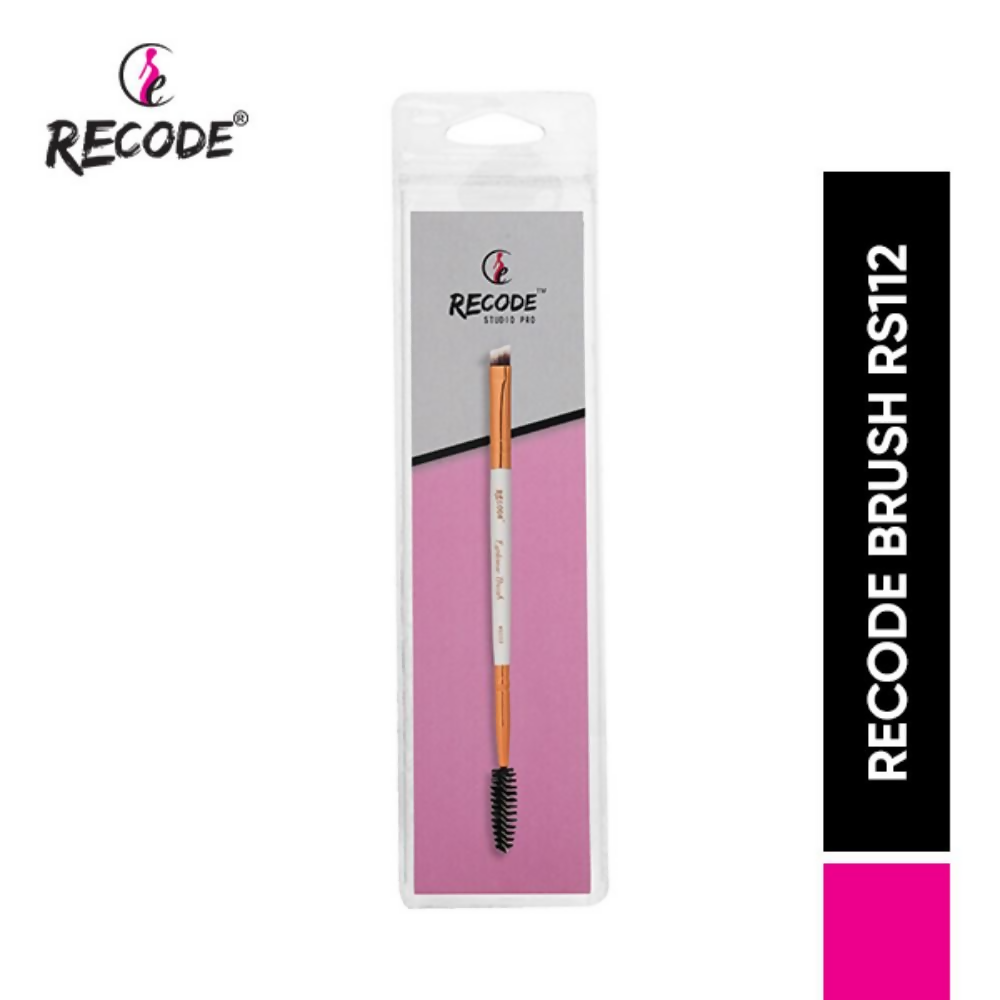 Recode Dual Side Eyebrow Brush - RS 112 - Swadesiicart
