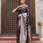 Shree Shyam Fashion Wine Silk Saree