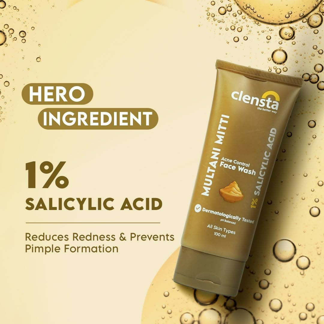 Clensta Multani Mitti Face Wash - Swadesiicart