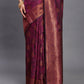 Shree Shyam Fashion Silk Purple Saree