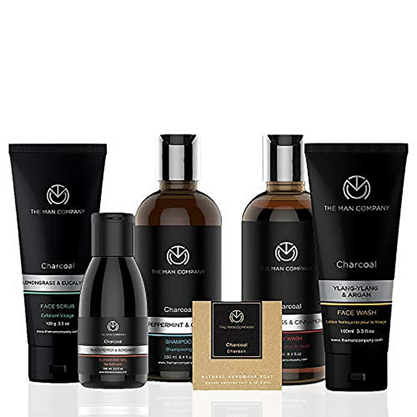 The Man Company Charcoal Grooming Kit - Swadesiicart