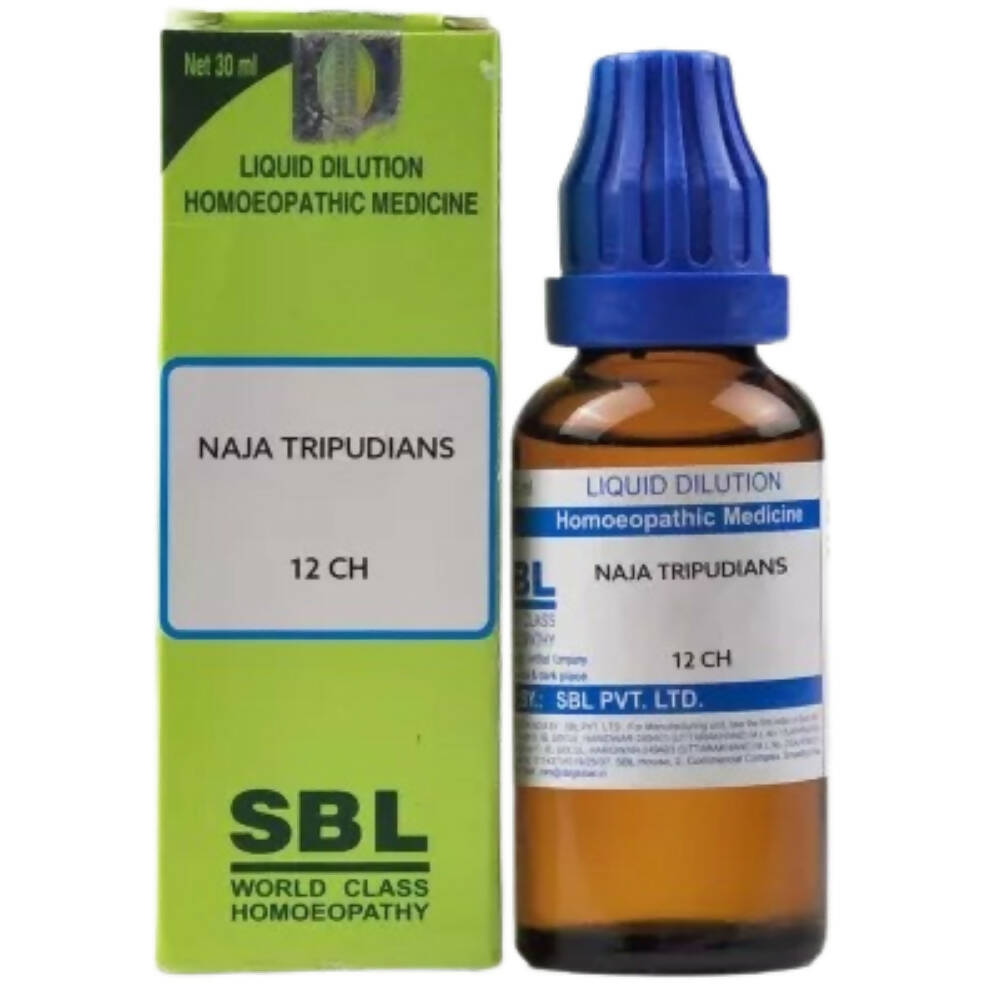 SBL Homeopathy Naja Tripudians Dilution | Swadesiicart