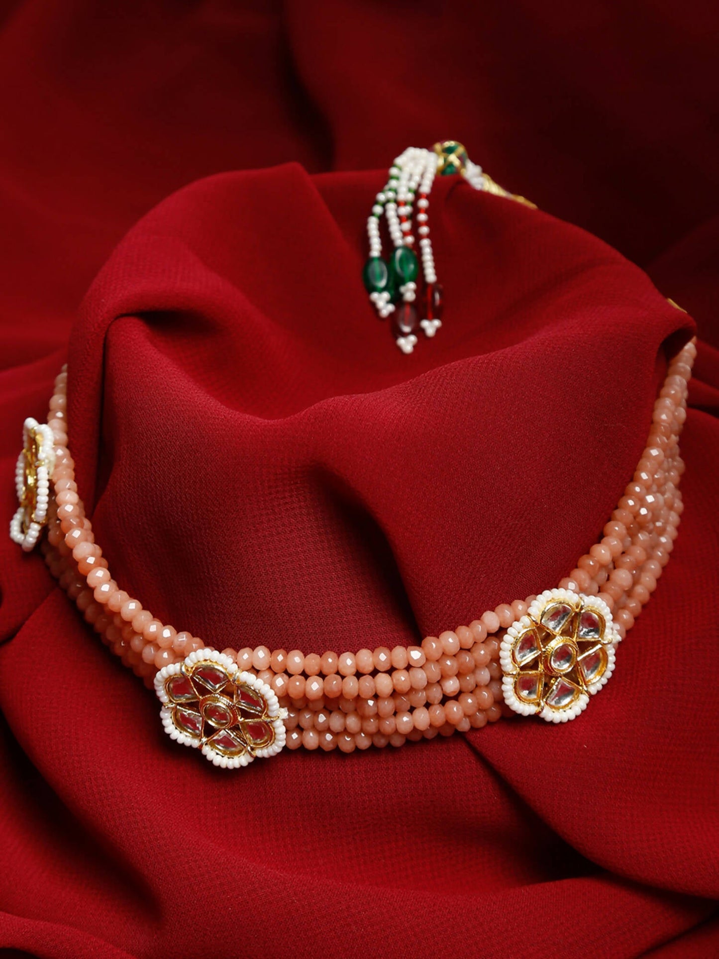 Kundan Choker - Ruby Raang | Swadesiicart