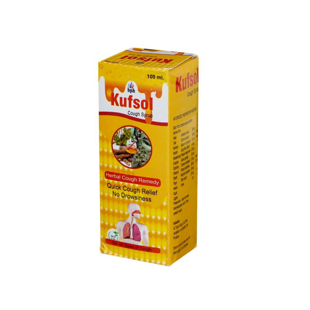 Bph Kufsol Cough Syrup - Swadesiicart