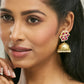Nuyug 22k Gold-Plated Jhumkas | Swadesiicart