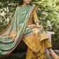 Jyoti Fashion Women's Mustard Velvet Floral Digital Printed Kurta with Trouser & Dupatta | Swadesiicart