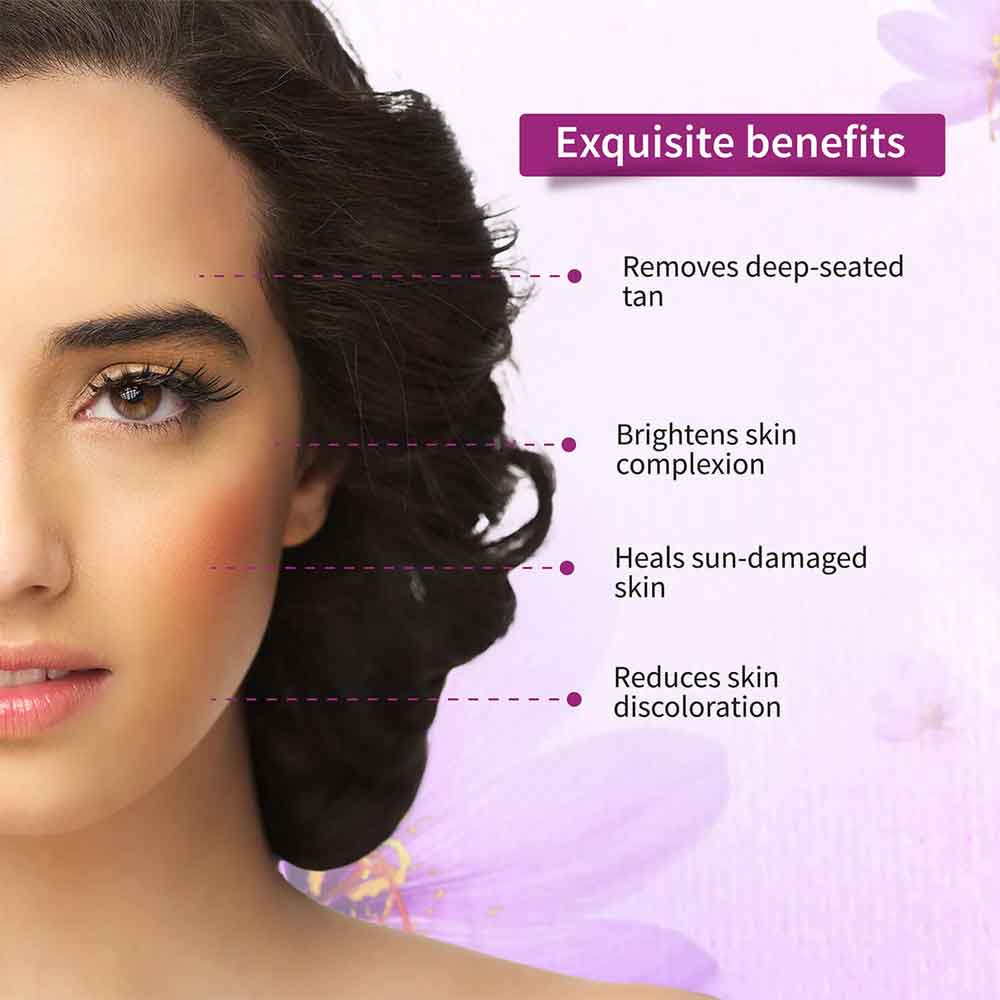 Ayouthveda D- Tan Facial Kit for Tan Removal & Brightness