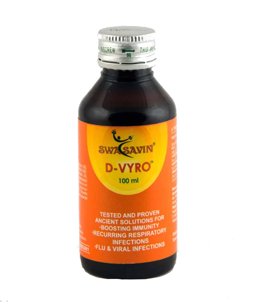 Swasavin D-Vyro Syrup 100ml | Swadesiicart