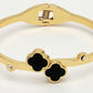 NVR Women's Gold-Polished Cuff Bracelet - Swadesiicart