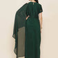 Women Republic Green Hand Embellished Gown | Swadesiicart