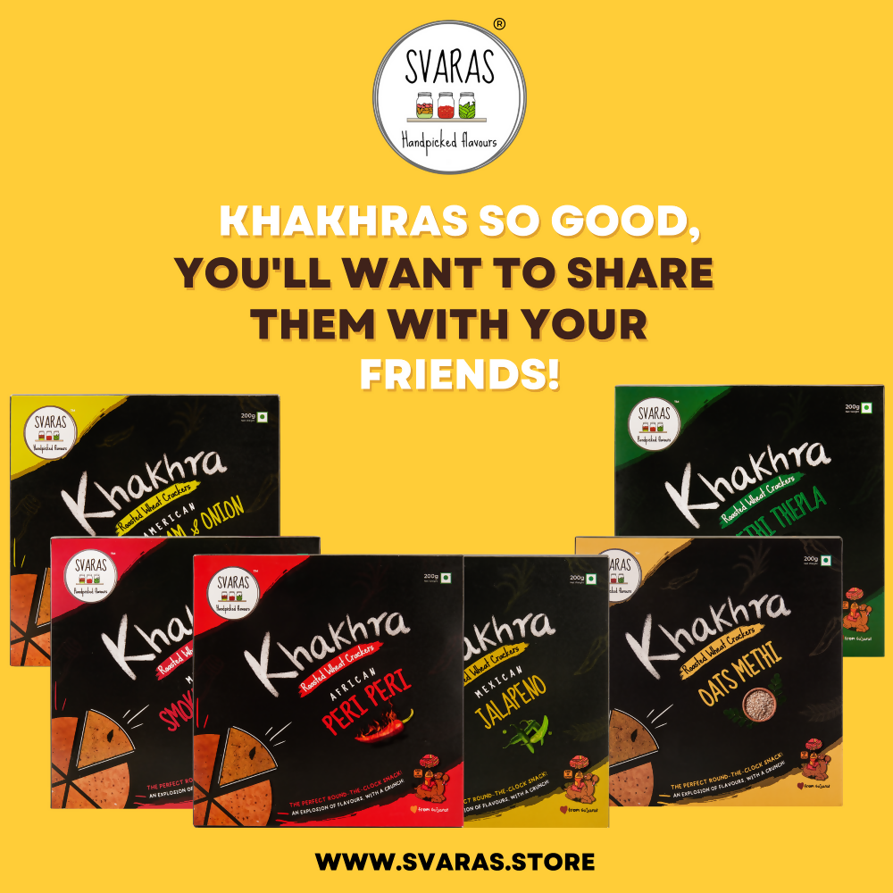 Svaras Oats Methi Khakhra - Swadesiicart