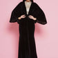 Women Republic Black Velvet Embellished Gown | Swadesiicart
