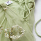 House of Panchhi Lime Green Net Embroideried Round Sequins Lehenga | Swadesiicart