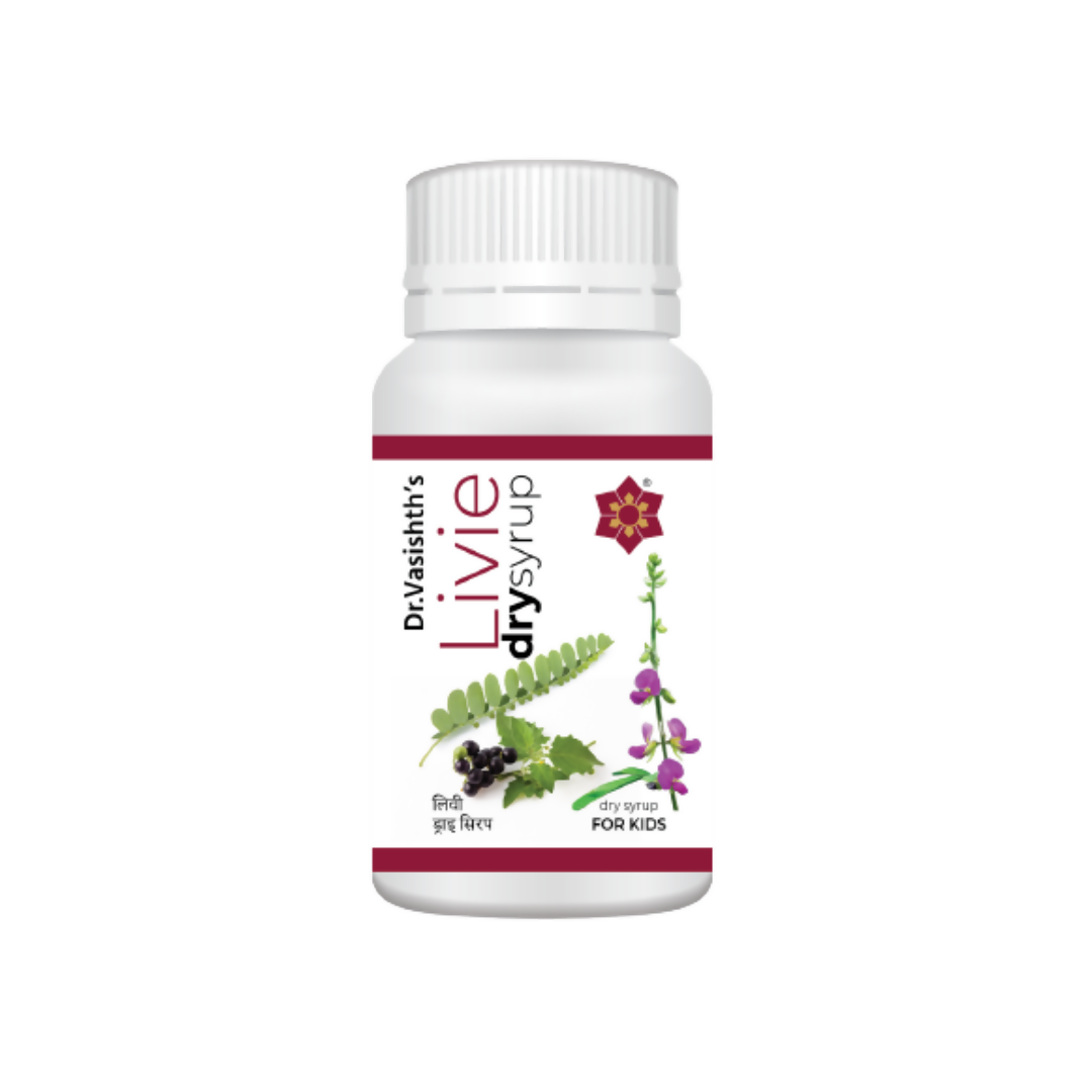 Dr.Vasishth's Livie Dry Syrup For Kids | Swadesiicart