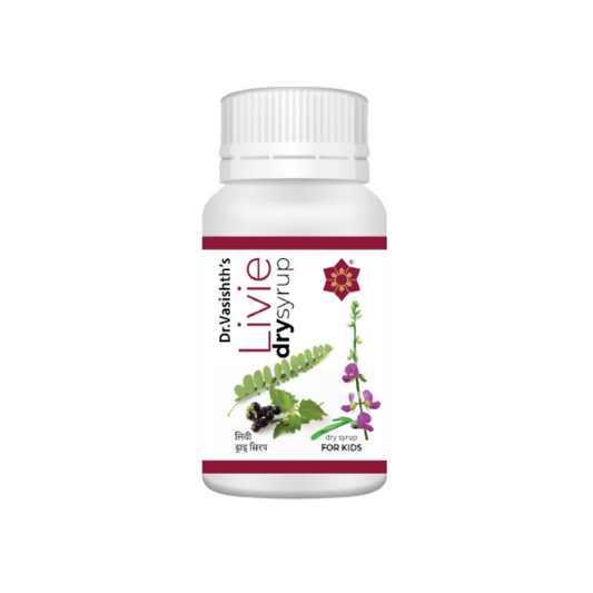 Dr.Vasishth's Livie Dry Syrup For Kids | Swadesiicart