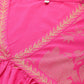 Ahalyaa Women's Traditional Wear Co-ords - Pink - Swadesiicart