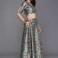 Ahalyaa women's wear Traditional wear lehenga choli - Green | Swadesiicart