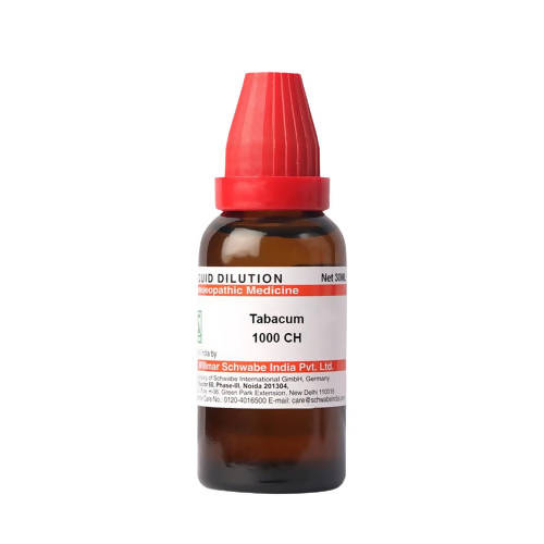 Dr. Willmar Schwabe India Tabacum Dilution | Swadesiicart