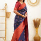 Anouk Woven Design Zari Banarasi Saree | Swadesiicart
