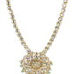 Women's Gold-Polished Necklace - Ruby Raang | Swadesiicart