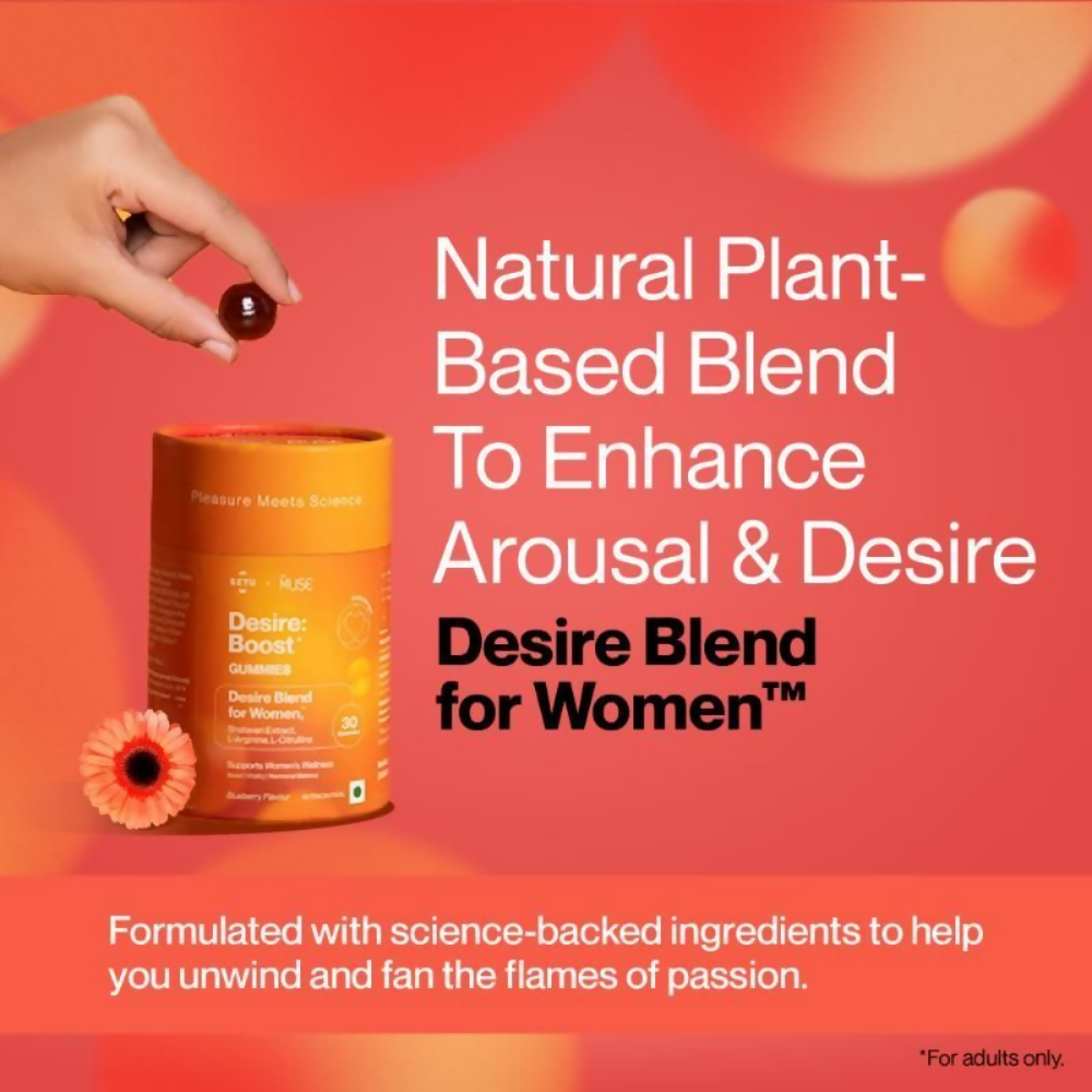 Setu Desire Boost Gummies For Women | Swadesiicart