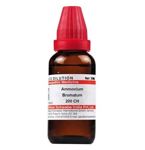 Dr. Willmar Schwabe India Ammonium Bromatum Dilution | Swadesiicart