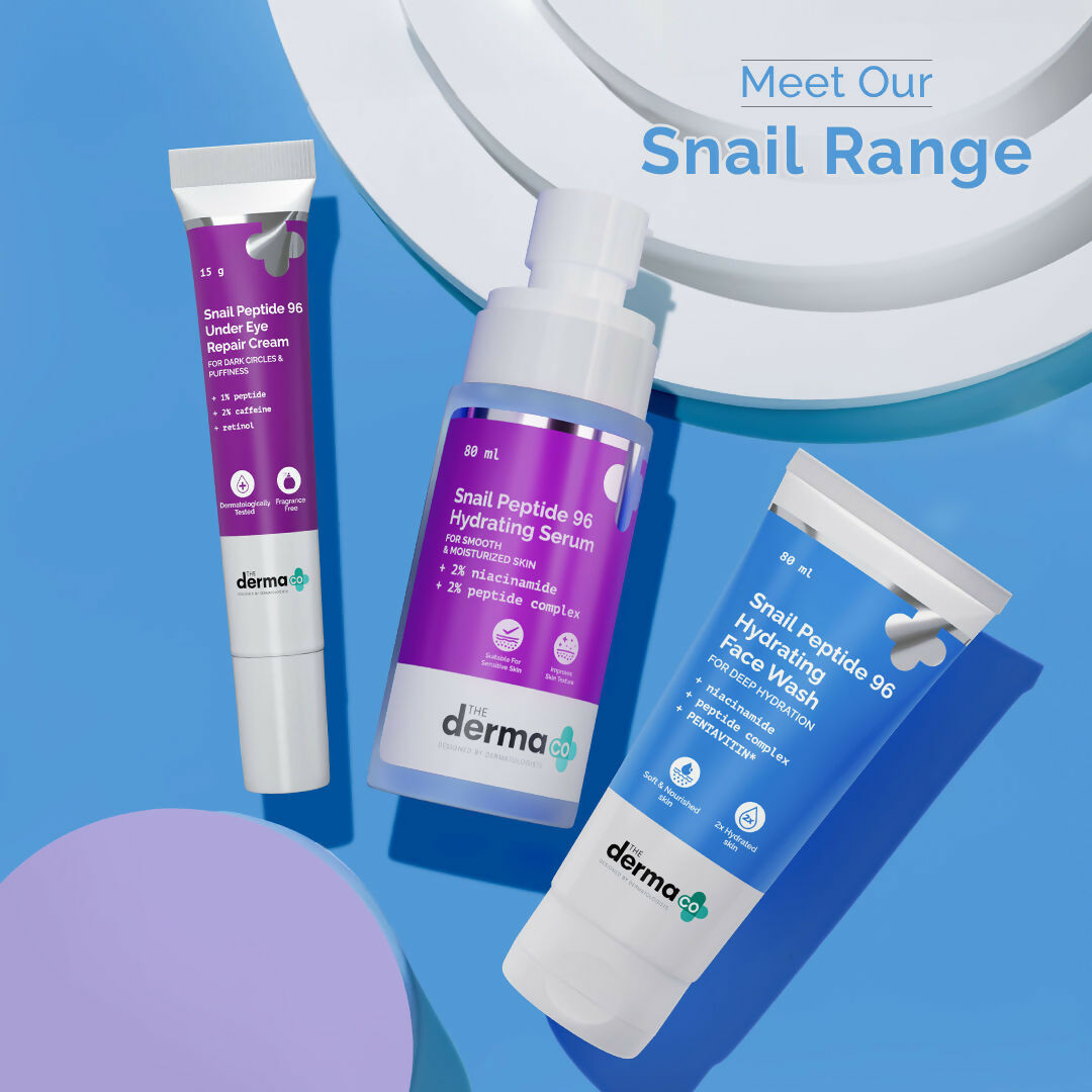 The Derma Co Snail Peptide 96 Hydrating Face Wash - Swadesiicart