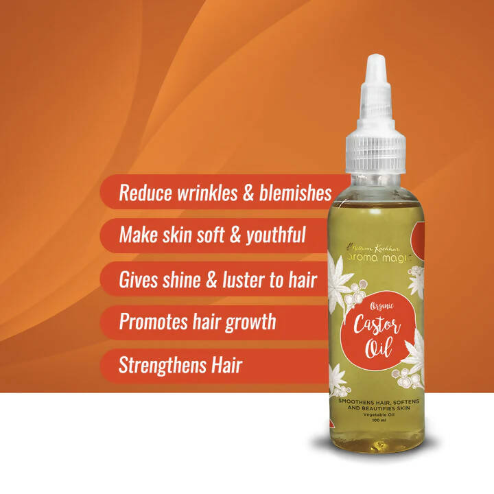 Blossom Kochhar Aroma Magic Castor Organic Oil - Swadesiicart