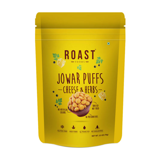 Roast Foods Jowar Puff Cheese & Herbs | Swadesiicart
