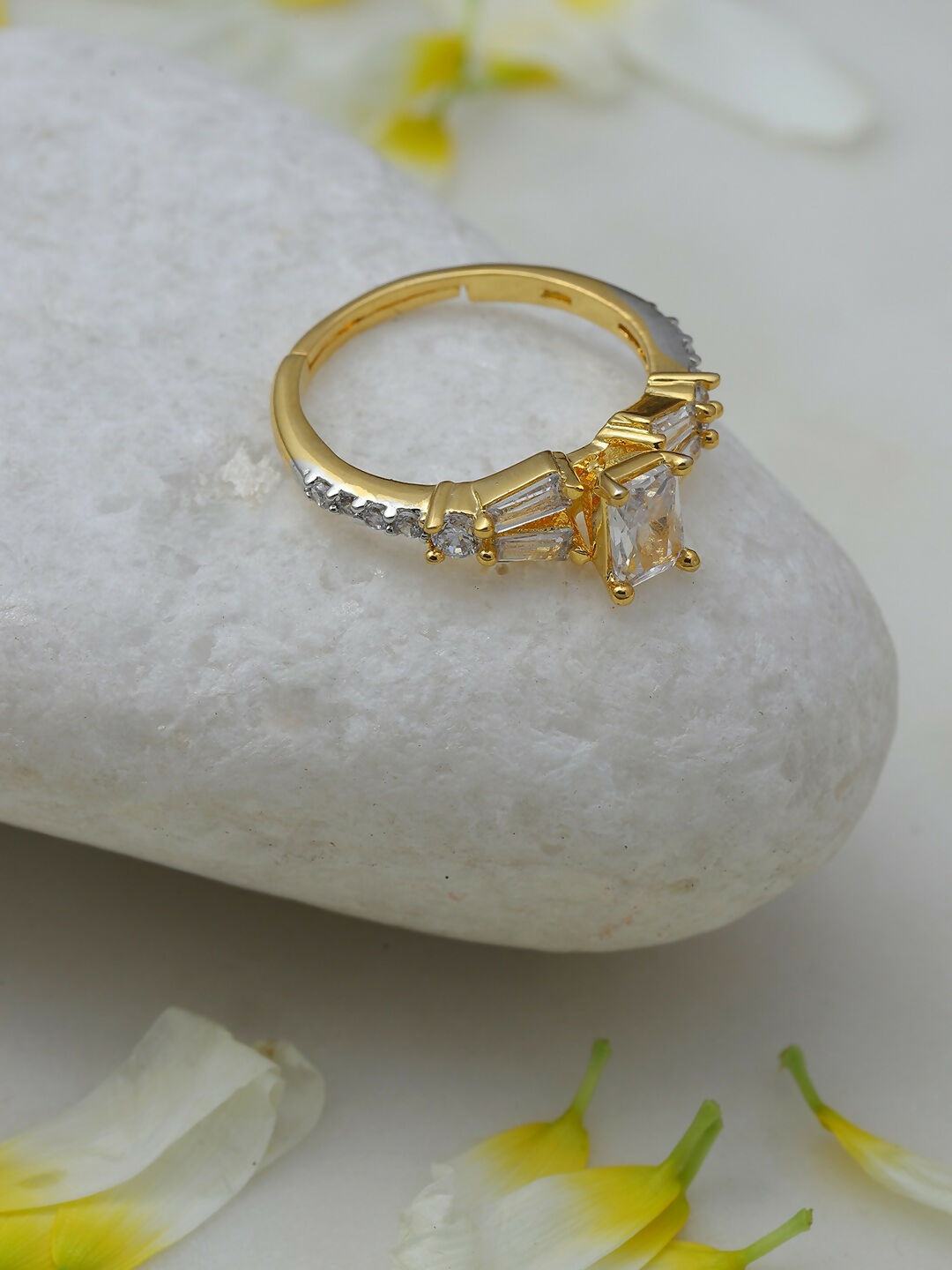 Diamond Ring- Ruby Raang | Swadesiicart
