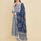 Designer Stylish Blue Rayon Stitched Suit With Dupatta - Tanisha | Swadesiicart