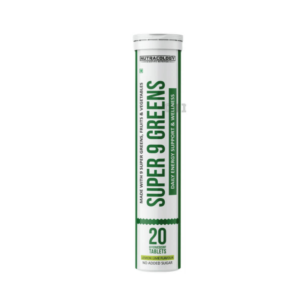 Nutracology Super 9 Greens Daily Wholefood Multivitamin For Immunity And Detox Plant - Vanalaya and Nutracology