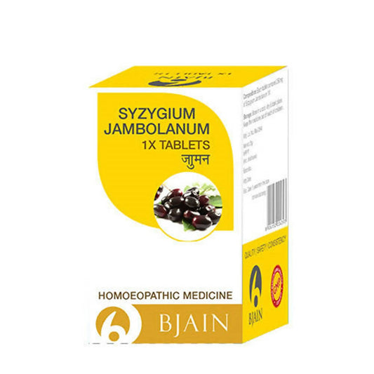 Bjain Homeopathy Syzygium Jambolanum Tablets | Swadesiicart