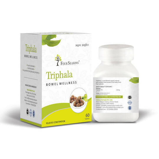 Four Seasons Triphala Bowel Wellness Tablet | Swadesiicart