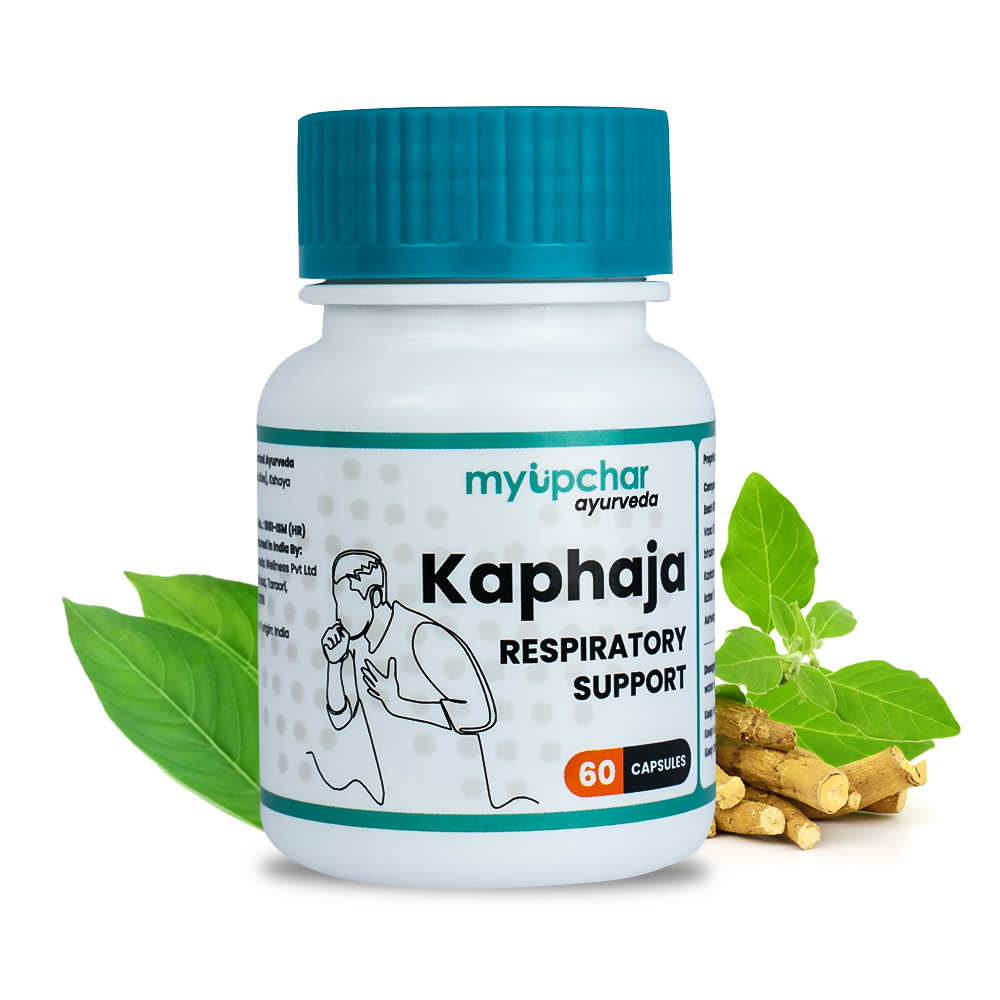 myUpchar Ayurveda Kaphaja Respiratory Support Capsules - Myupchar