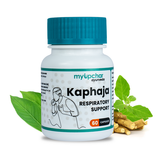 myUpchar Ayurveda Kaphaja Respiratory Support Capsules - Myupchar