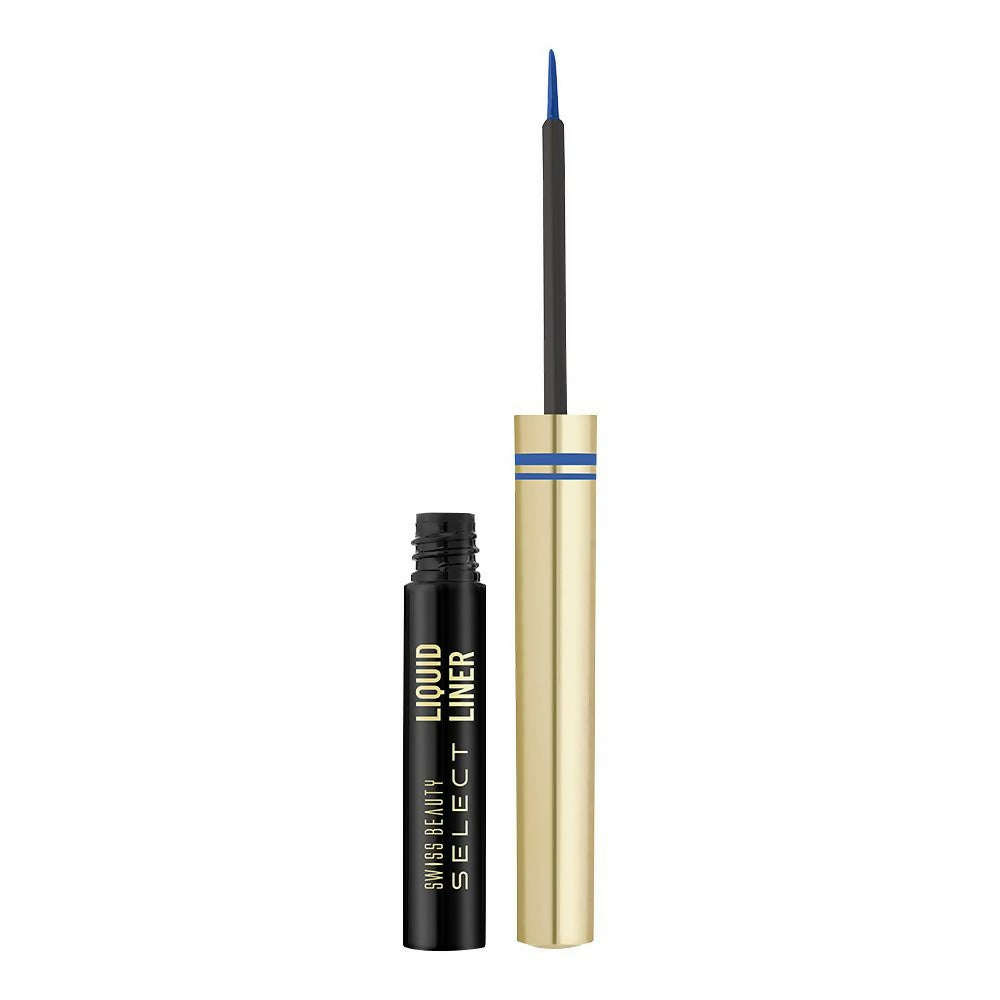 Swiss Beauty Select Here To Stay Liquid Liner, 1-Wanderlust Blue | Swadesiicart